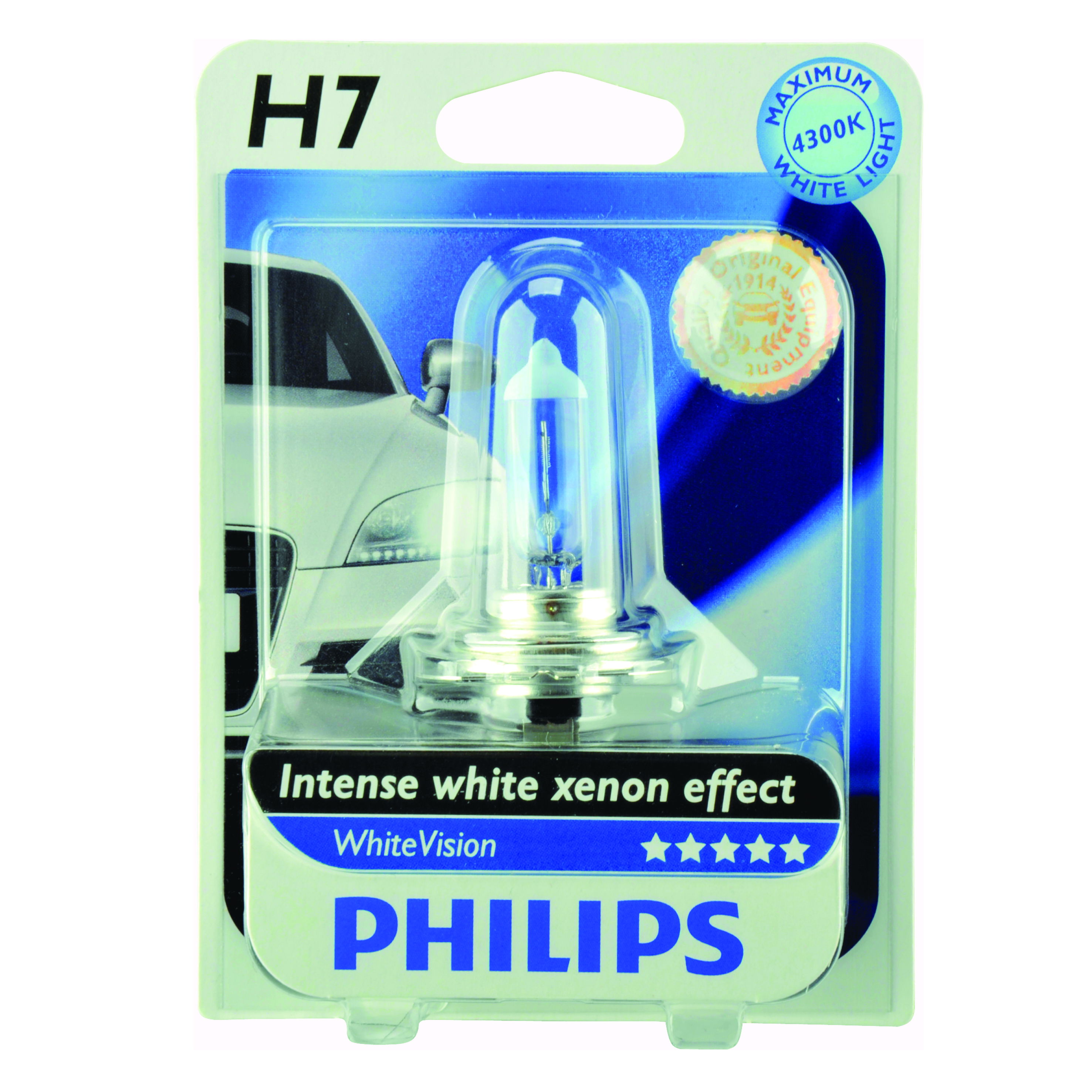 INTERUNION Autolampe PHILIPS WhiteVision H7 