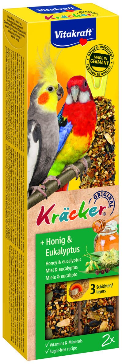 VITAKRAFT Kräcker Honig-Eukalyptus 2er GS 