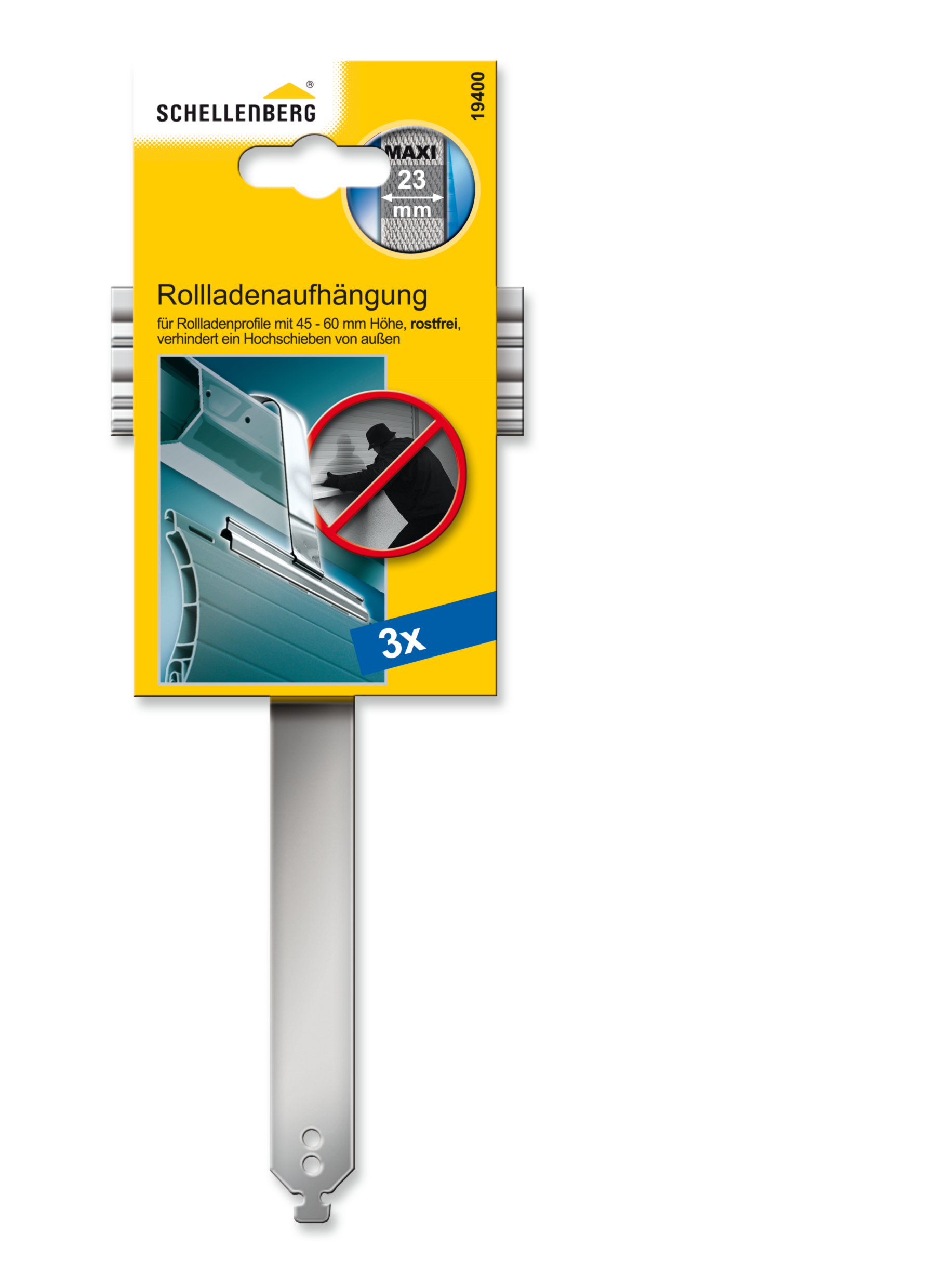 SCHELLENBERG Rollladenaufhängung und Sicherung Maxi 3 Stück