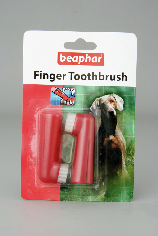 BEAPHAR Dog-A-Dent Finger-Zahnbürste 2 St. Hund