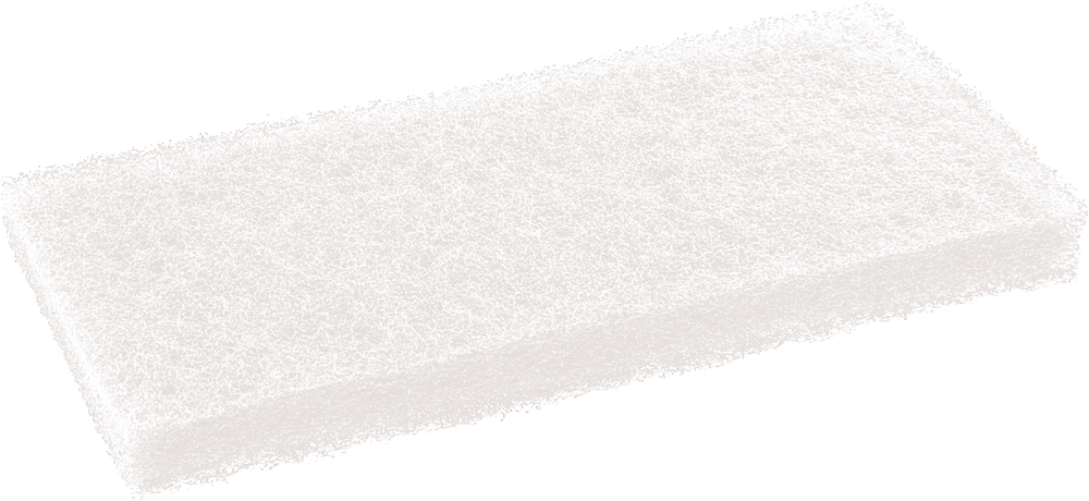 TRIUSO Schleifbelag für PAD-Brett fein weiß 12 x 24 cm
