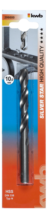 KWB BURMEISTER HSS-Spiralbohrer Silver Star Ø12,0 mm kwb DIY