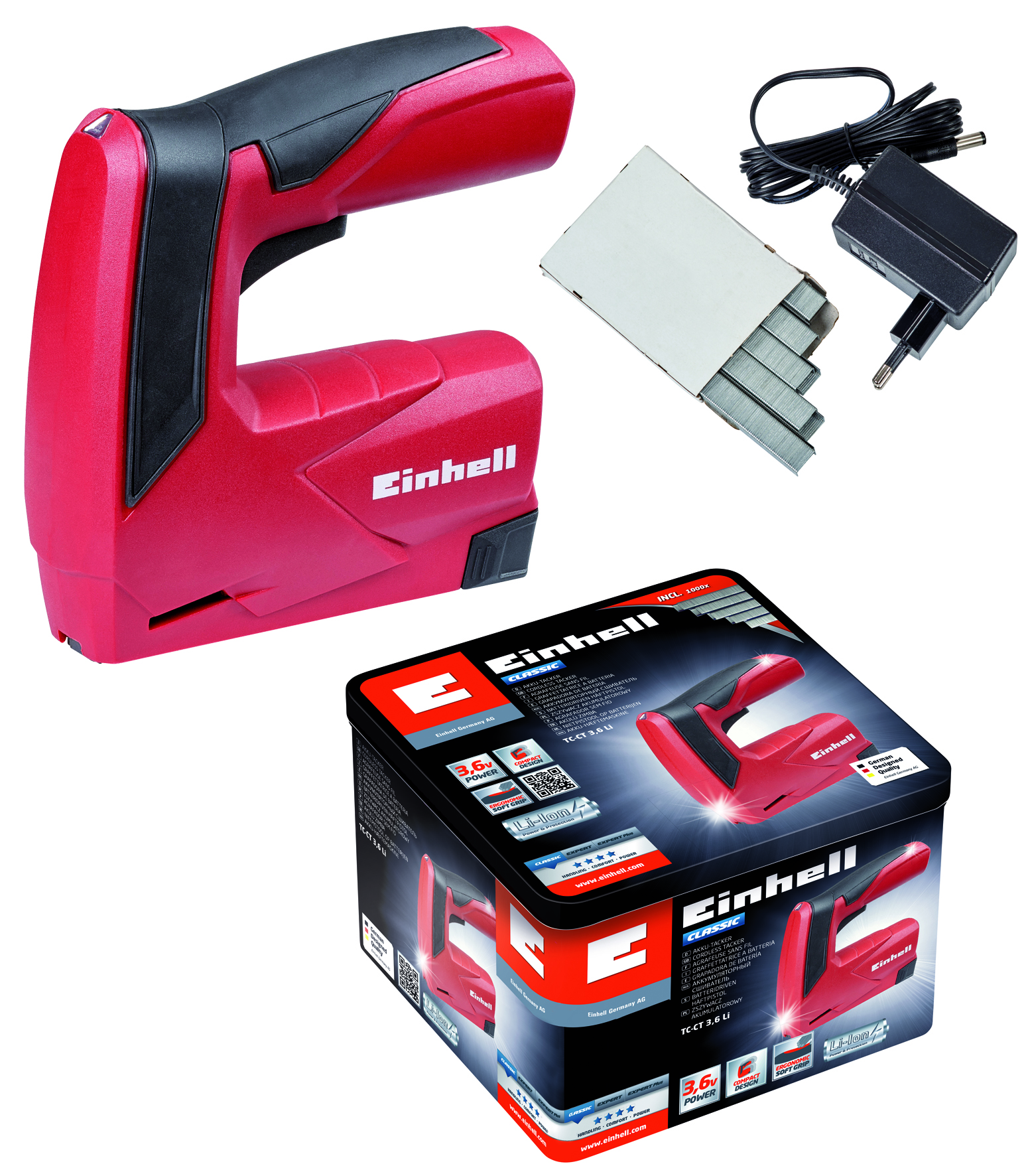 EINHELL Akku-Tacker TC-CT 3,6 Li 