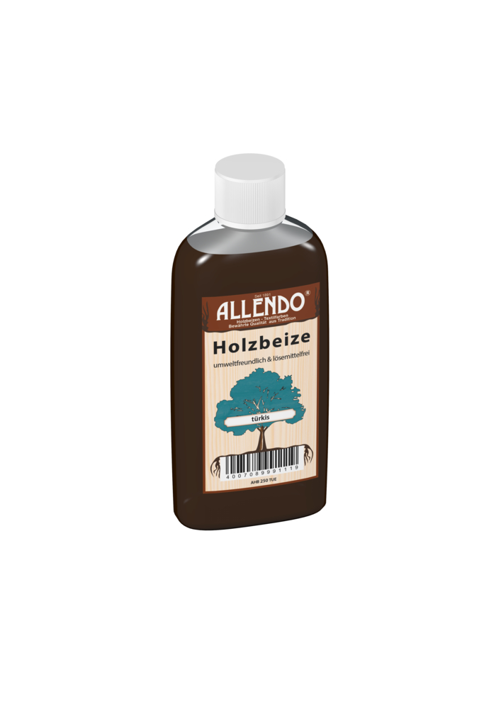 BINDULIN Holzbeize Buntfarbe türkis 250ml 