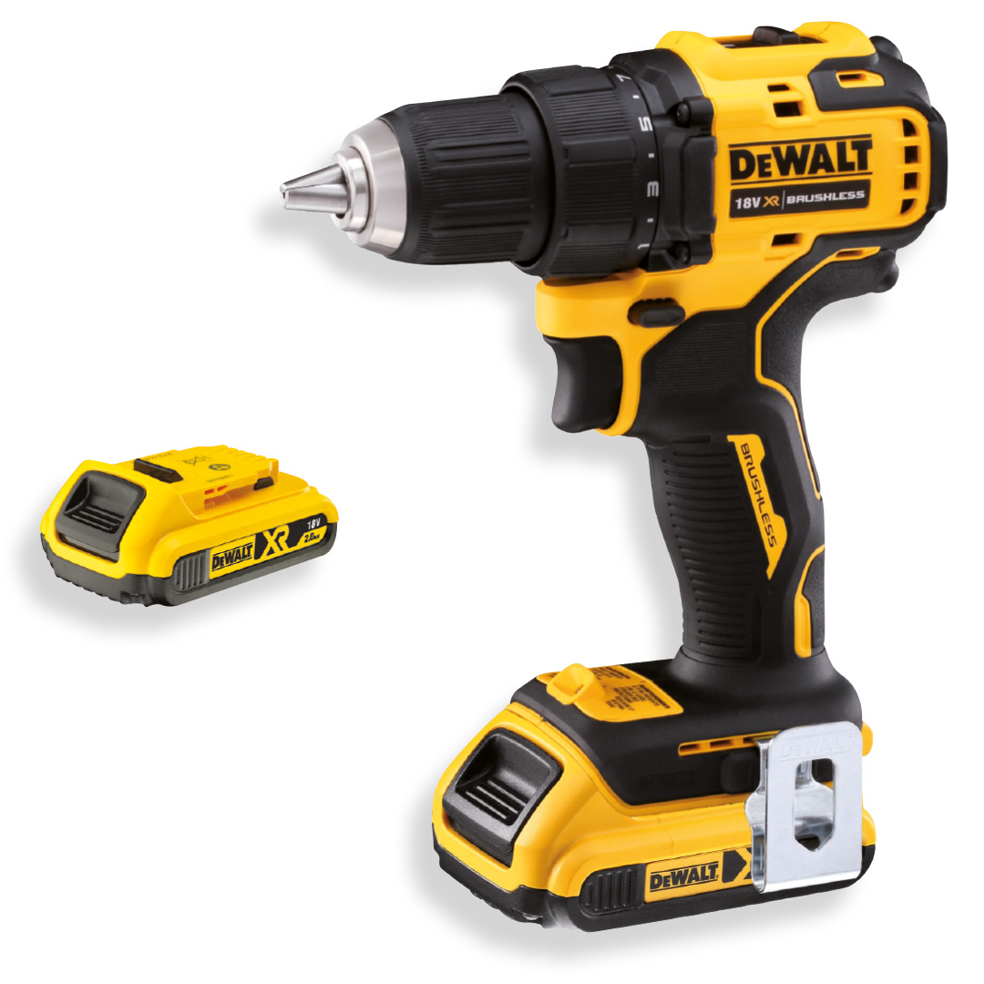 DEWALT STANLEY Akku-Bohrschrauber 18V/2Ah DEWALT