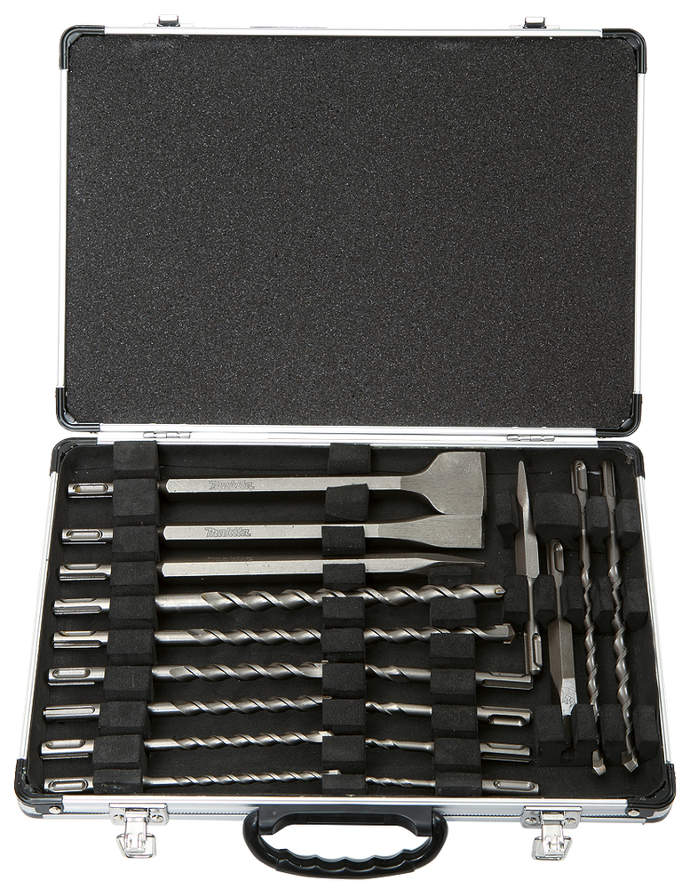 MAKITA Bohrer- u. Meissel-Set SDS-Plus 17-tlg. 