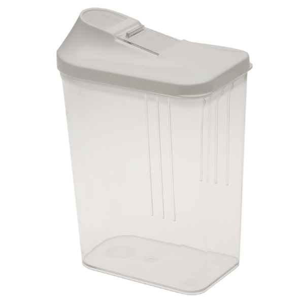 Schüttdose Paola weiß 1,5l KEEEPER Schüttdose Paola weiß 1,5l 11,5x7x21cm