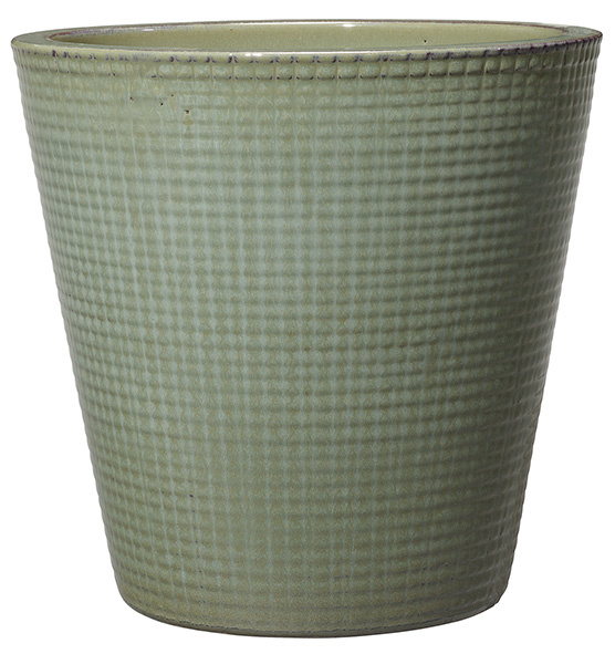 Pflanztopf VASO GATSBY cm.26 MIX FARBEN DEROMA Pflanztopf VASO GATSBY cm.26 MIX FARBEN Glasierte Terrakotta