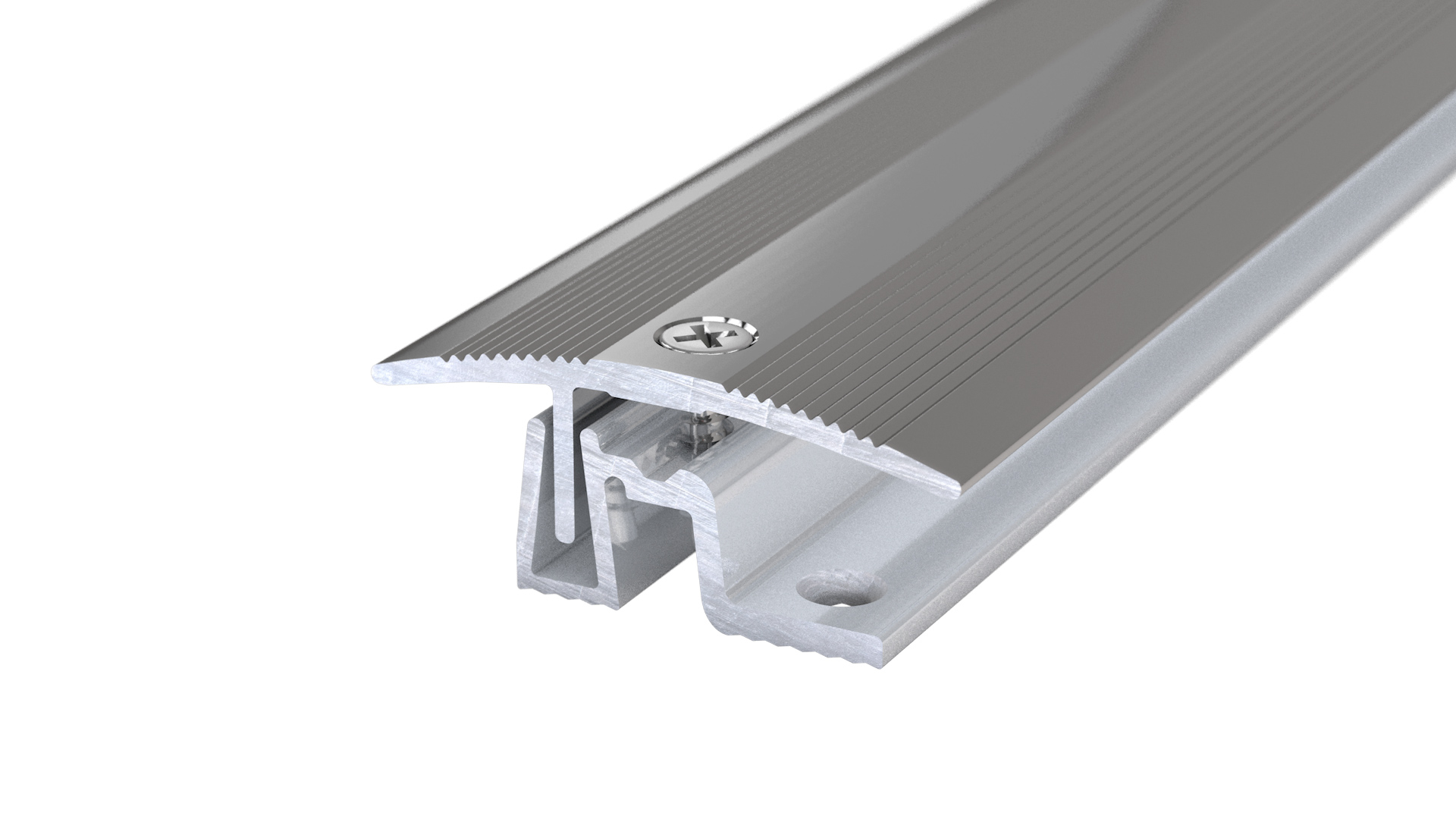 CARL PRINZ GMBH & CO. KG - GOCH PS 400 Übergangsprofil Nr. 401 38mm 90cm Edelstahl poliert Beläge 7-17,5mm