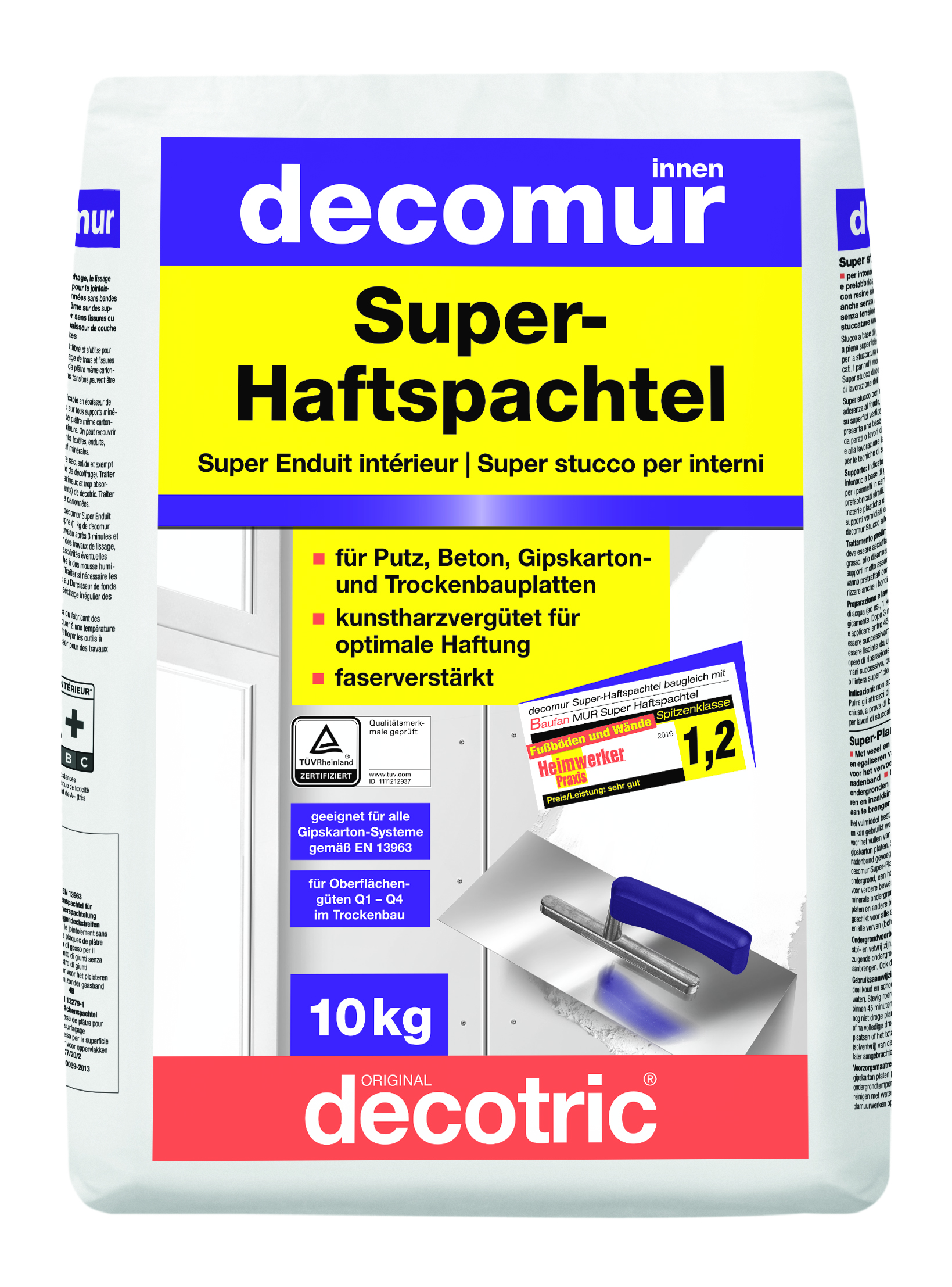 DECOTRIC Super-Haftspachtel 10kg 