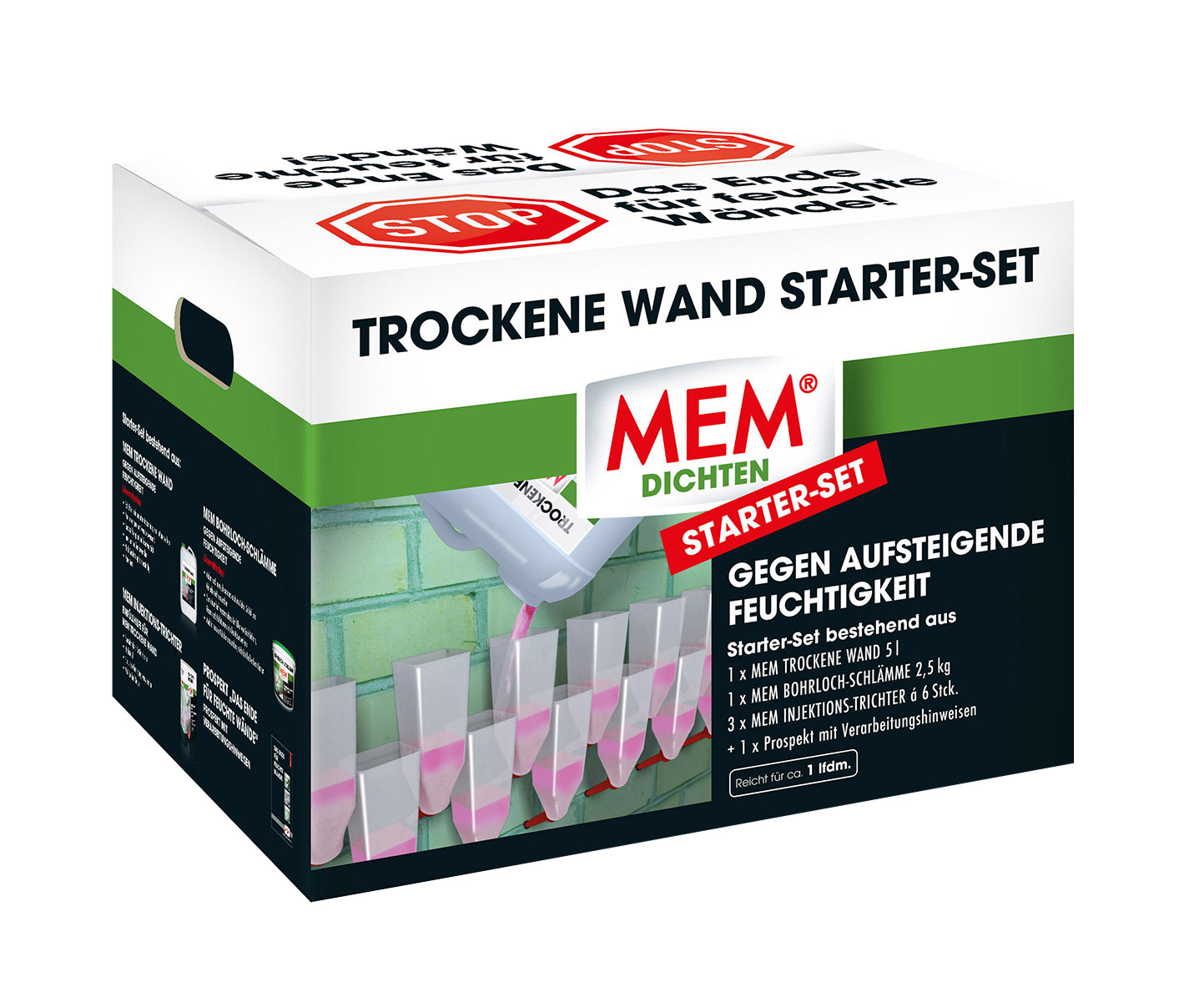 MEM BAUCHEMIE MEM Trockene Wand Starter-Set 