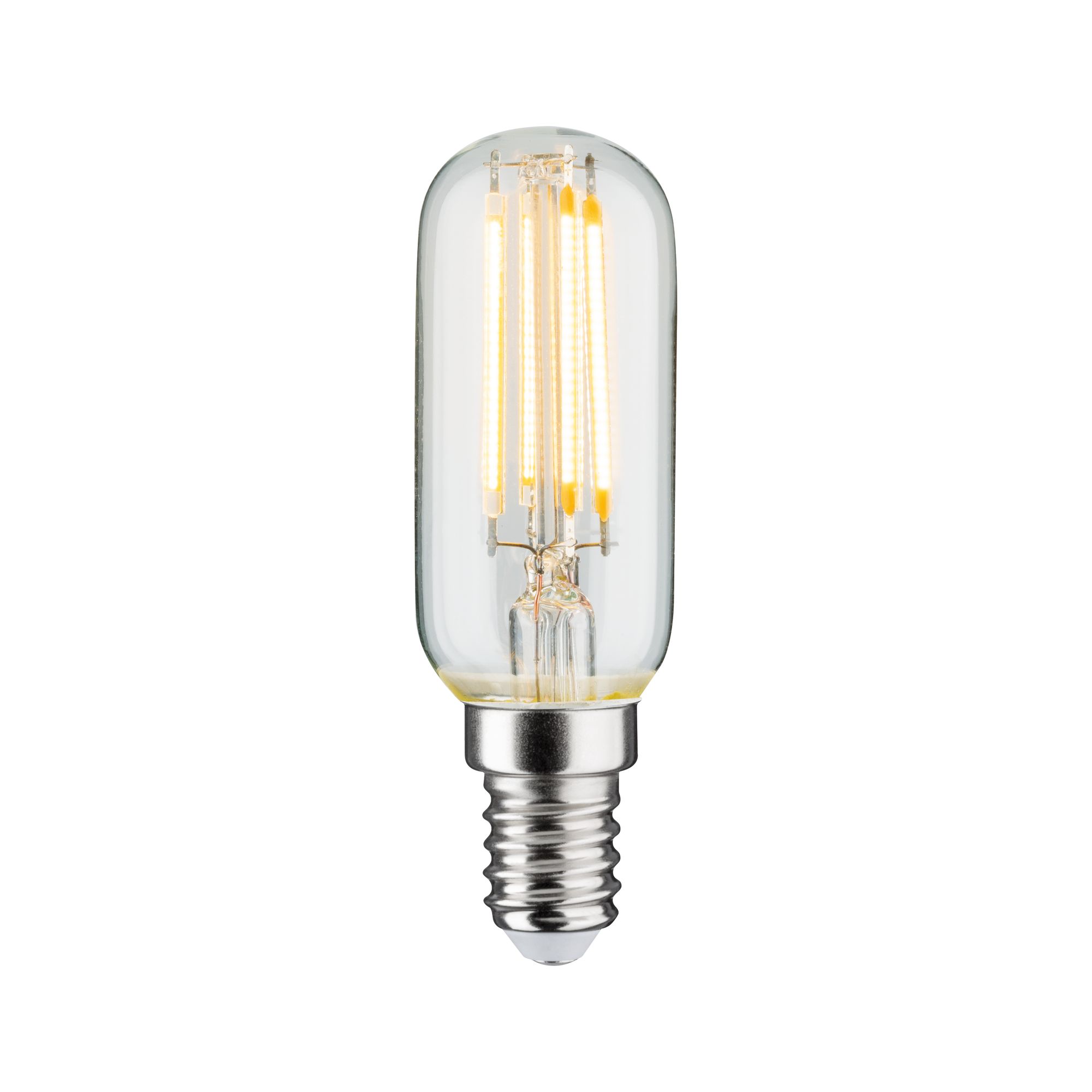 PAULMANN Leuchtmittel Fil Röhre LED 4,8W E14 klar 470lm, 2700K, 230V, dimmbar