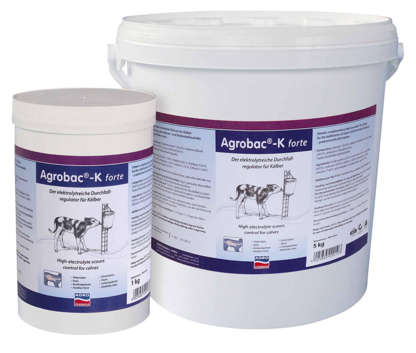 ALBERT KERBL GMBH Agrobac-K Powder 5kg 
