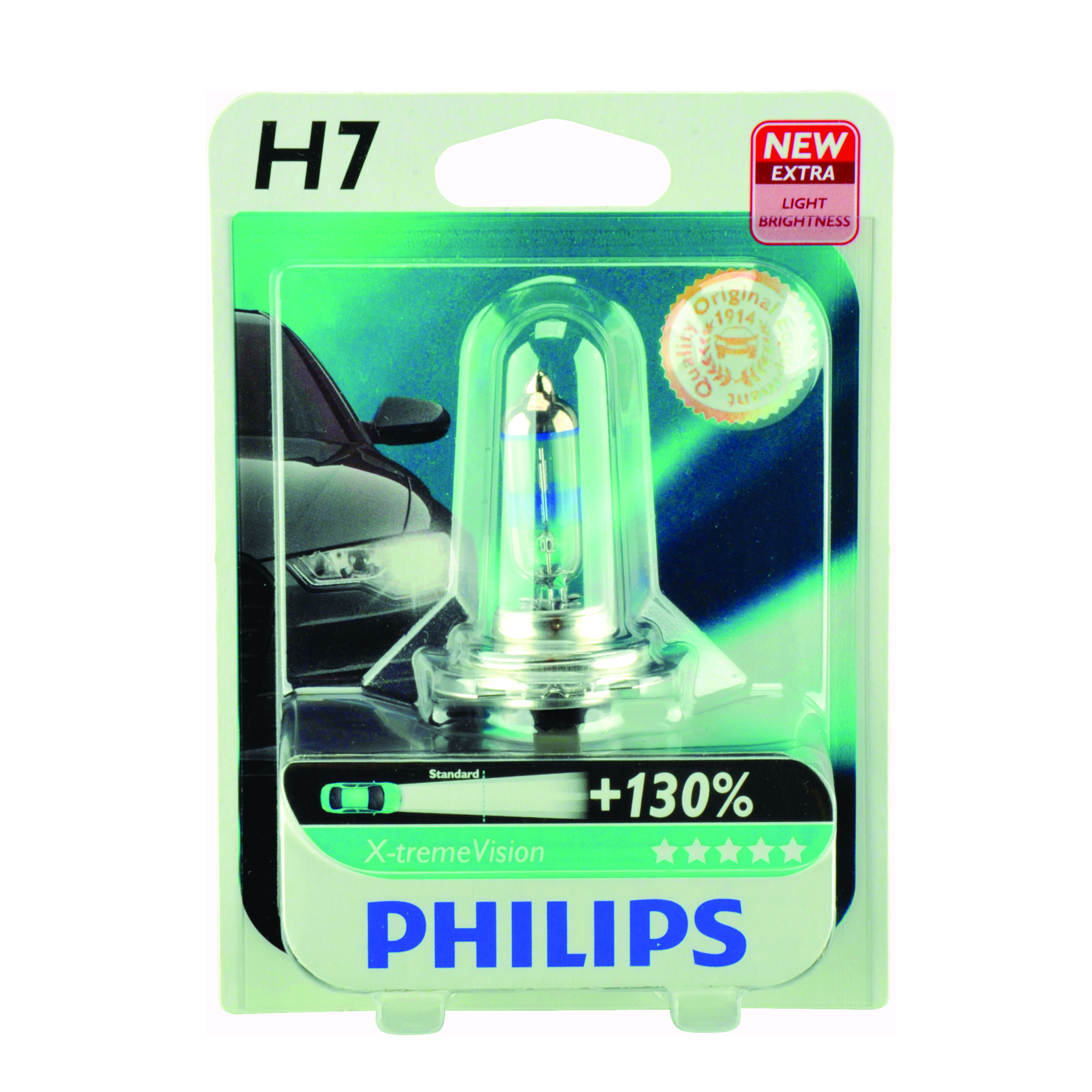 Autolampe PHILIPS X-treme Vision H7 130%