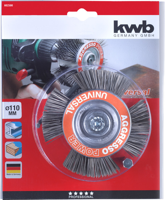 KWB BURMEISTER Uni-Bürstensatz Agg. Power Ø110mm 3-tlg. kwb DIY
