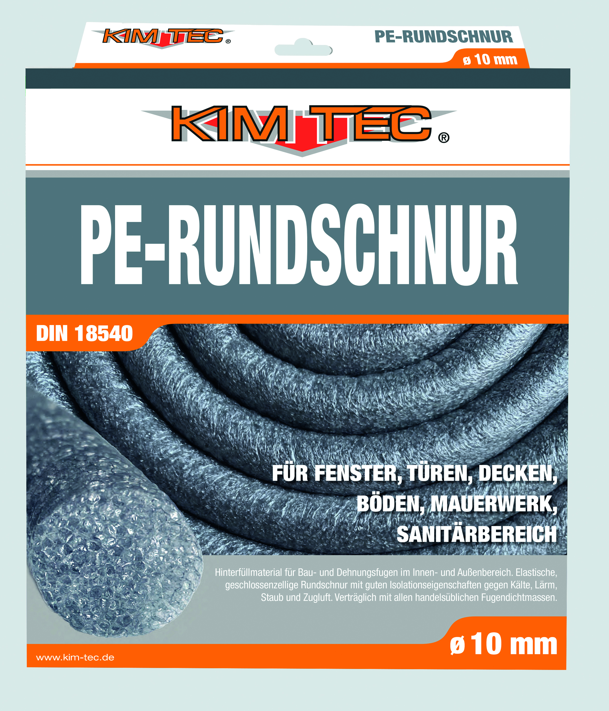 KIM JAROLIM KIM-TEC Rundschnur PE 10mm 5m Blister 