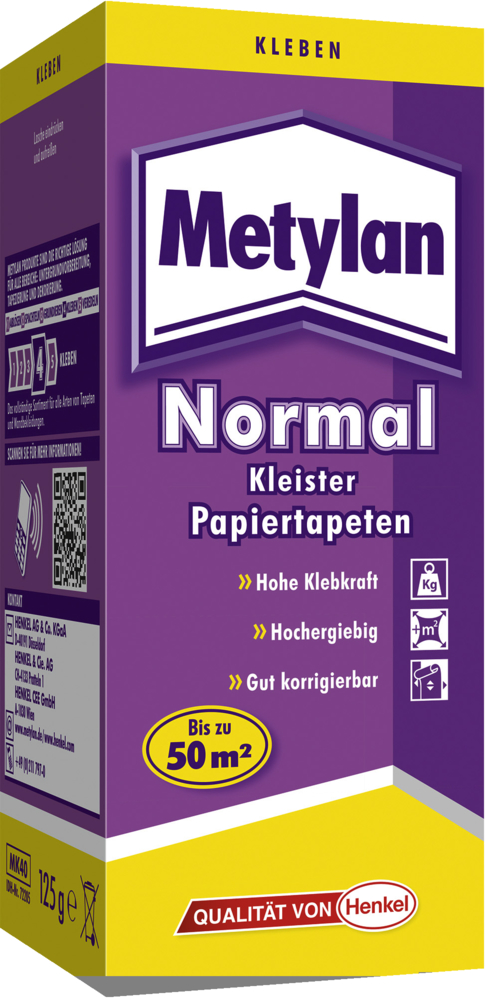 HENKEL - Metylan Tapetenkleister normal 125g 701170,