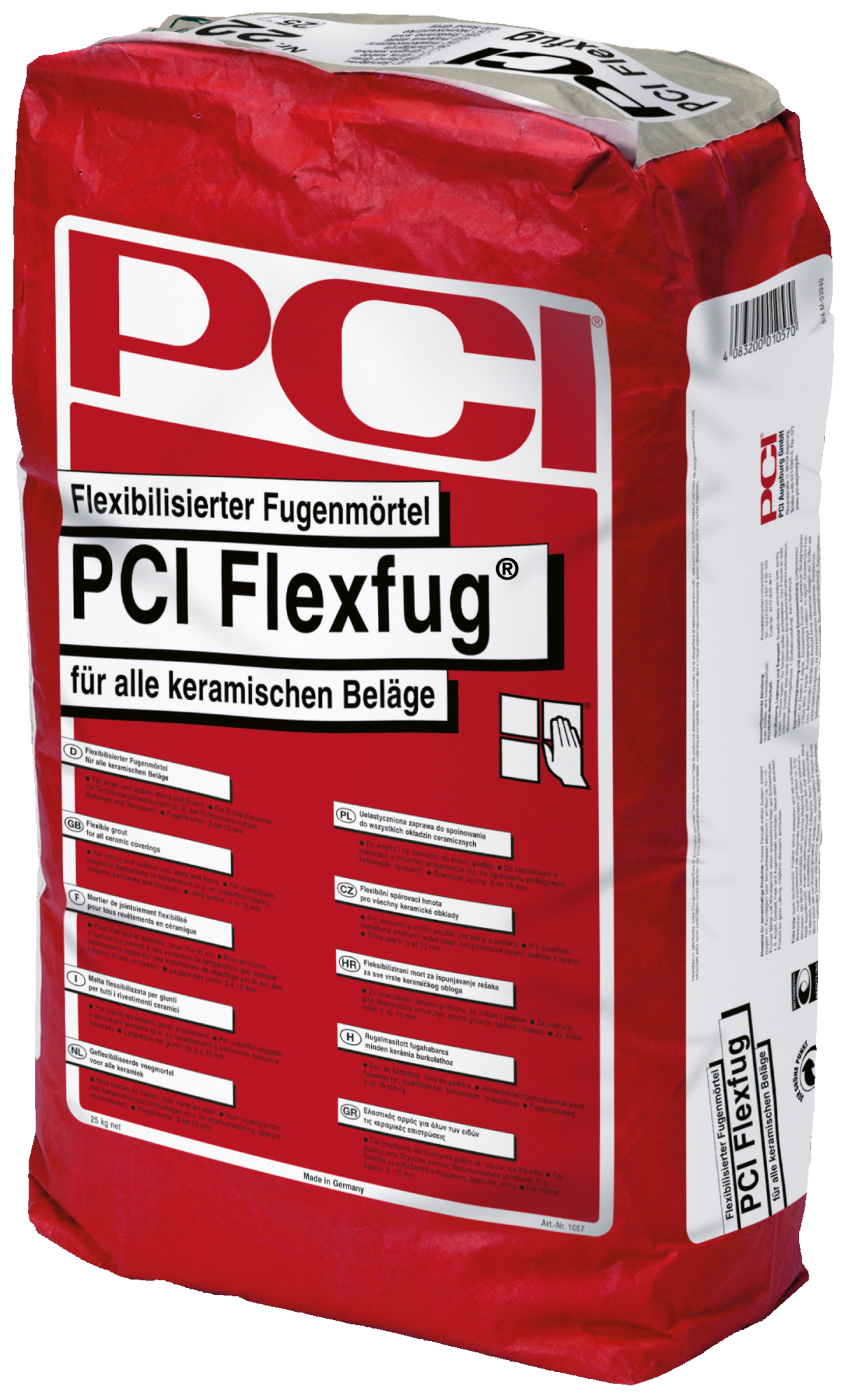 ZL OST PCI Flexfug sandgrau Nr.22 25kg Flexibilisierter Fugenmörtel
