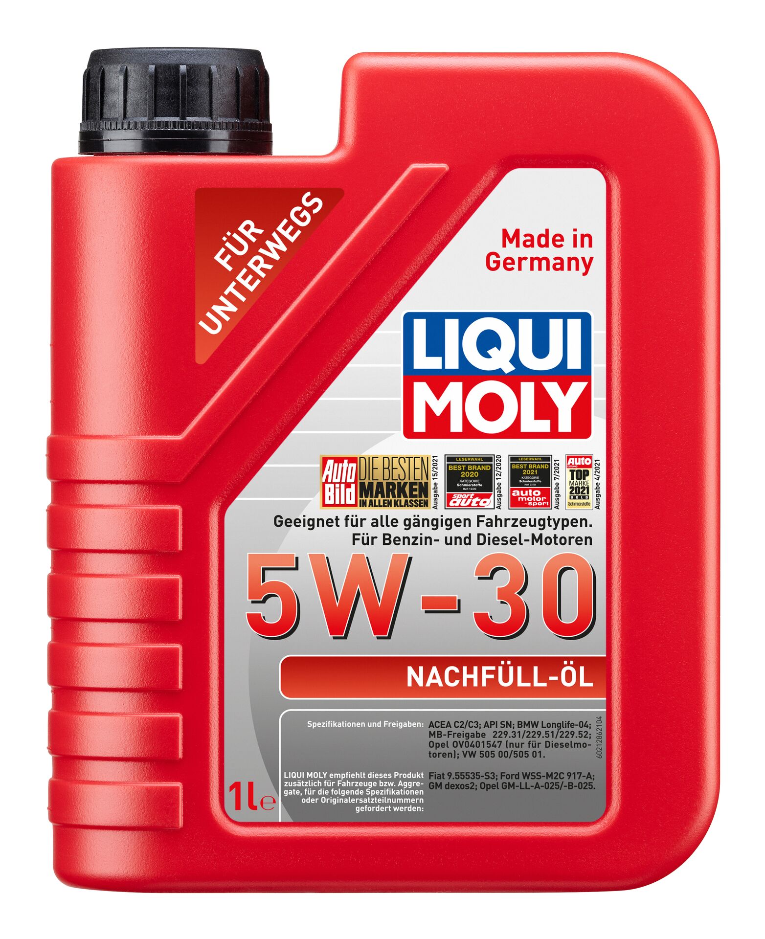 LIQUI-MOLY Nachfüll-Öl 5W-30 1 l 