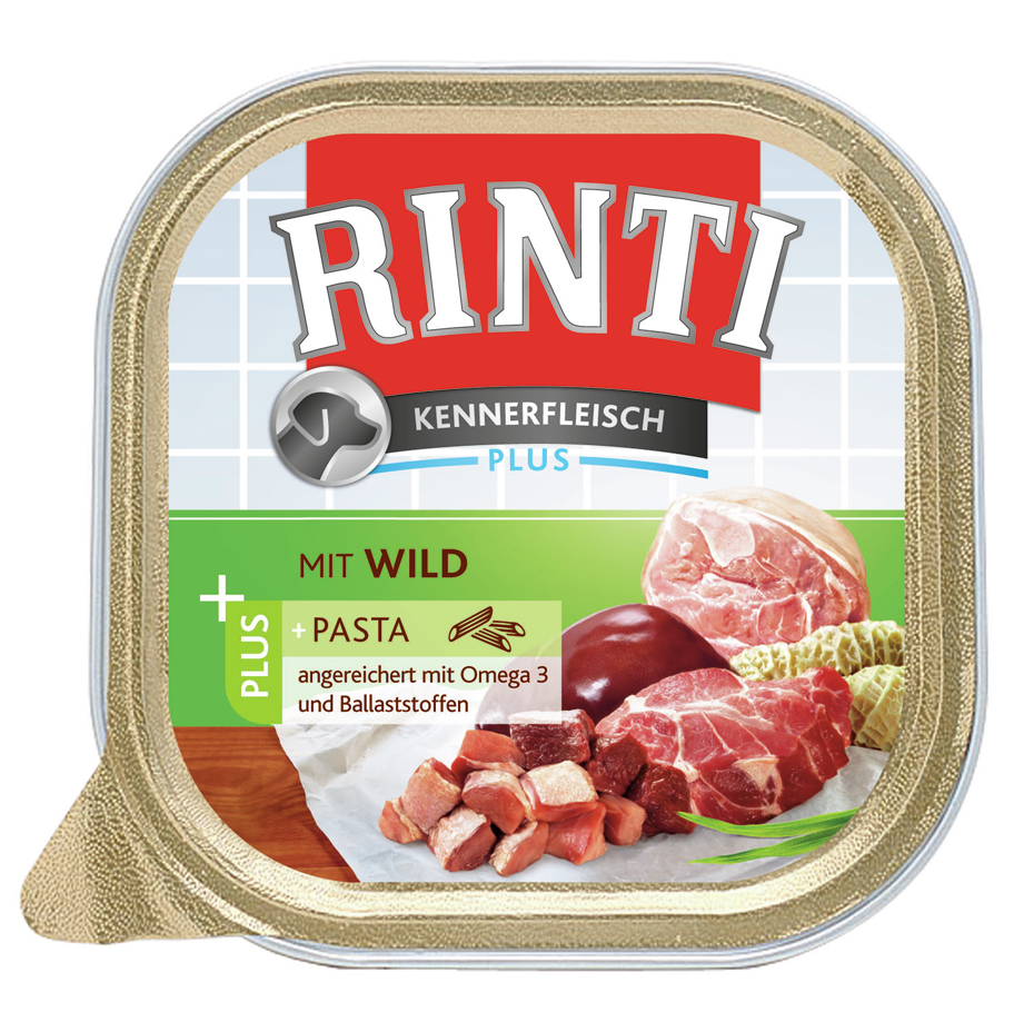  - MÜNSTER Fin Rinti SA Ken.fl. Wild&Pasta 300g Kennerfleisch