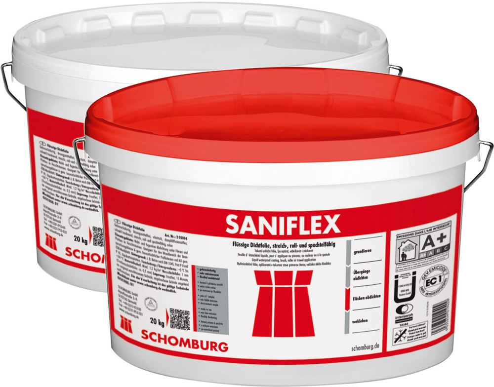 SCHOMBURG Saniflex Dichtfolie grau 5kg 