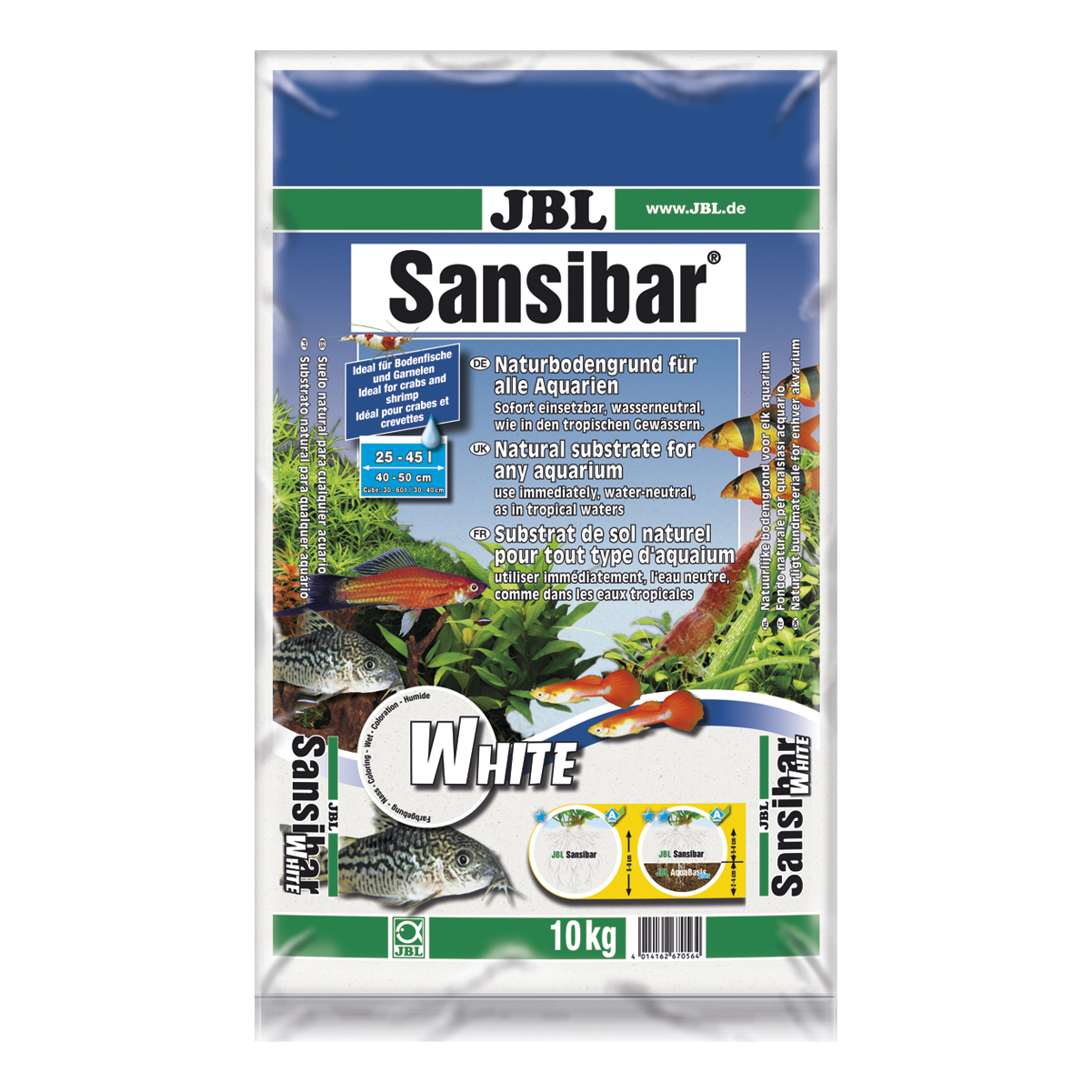 JBL GMBH & CO. KG - NEUHOFEN Sansibar WHITE 10kg JBL