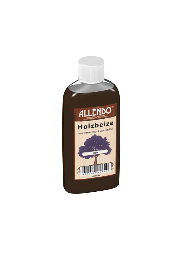 BINDULIN Holzbeize Buntfarbe blau 250ml 