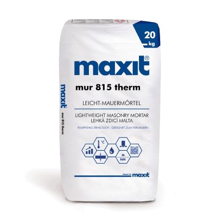 MAXIT KRÖLPA maxit mur 815 therm M5 LM21 20kg Leicht-Mauermörtel