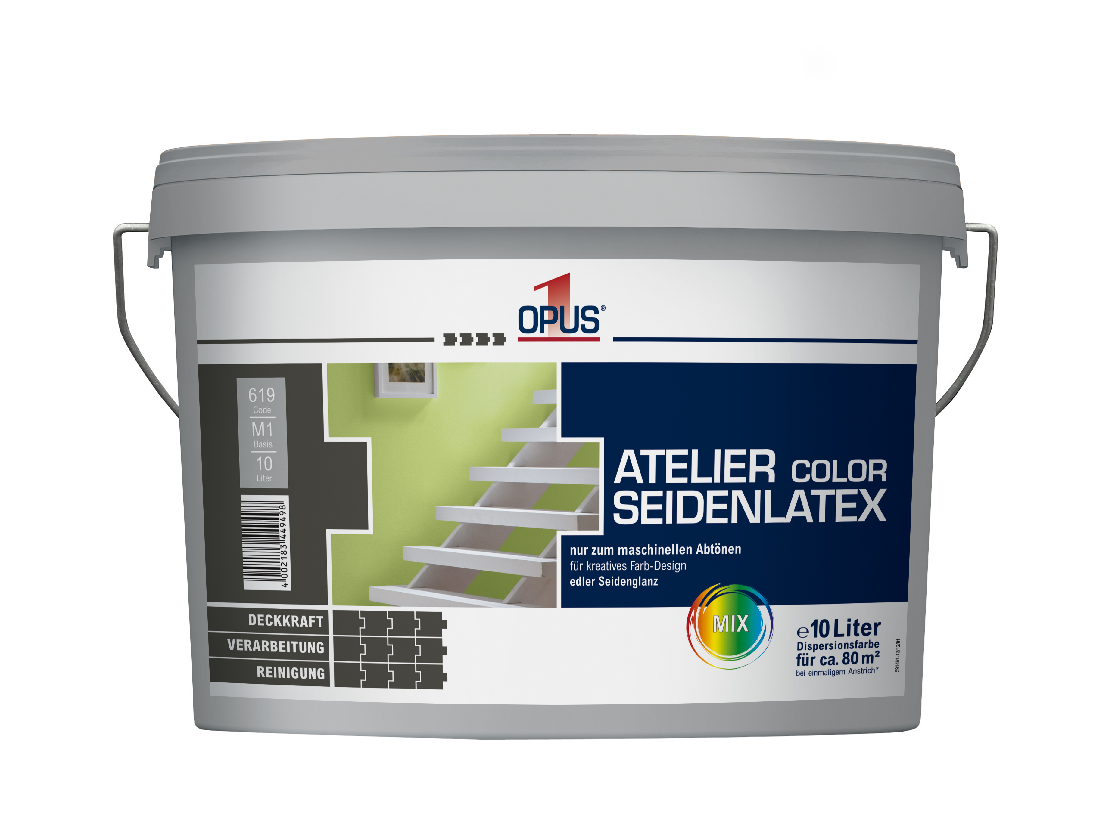 RÜHL FARBEN GMBH  DAW SE OPUS1 Atelier ColorMix sdgl. B1 2,5L Basenmaterial Farbstudio