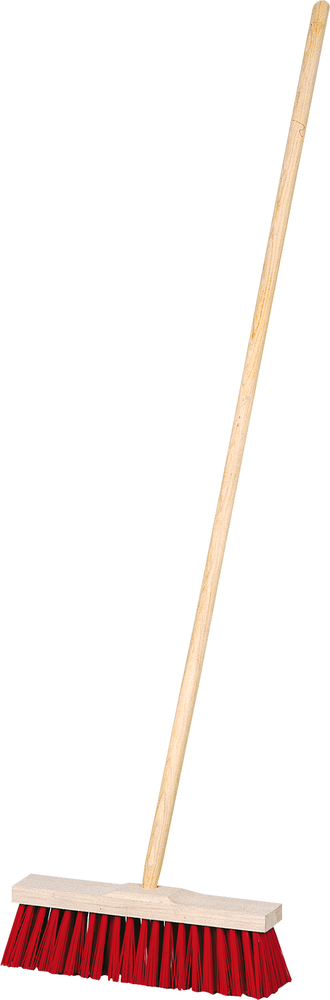 BAMEGO GMBH Straßenbesen 40 cm mit Stiel  140 cm 