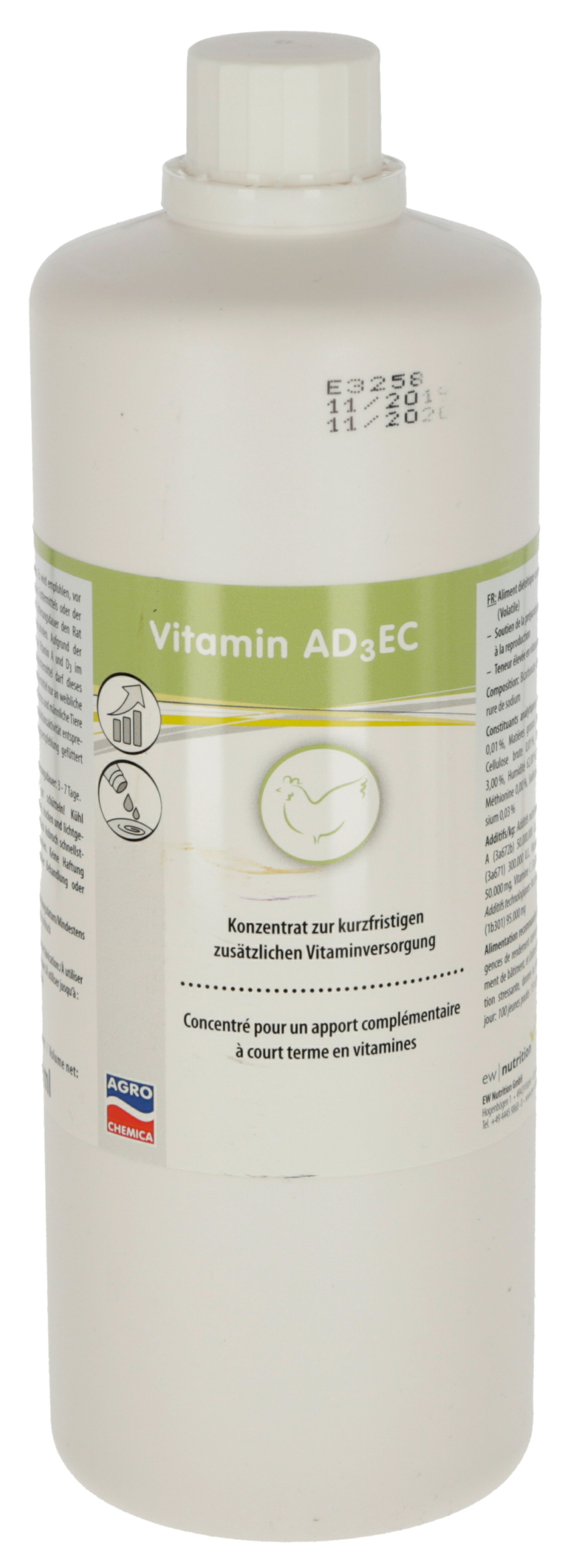 ALBERT KERBL GMBH Vitaminkonzentrat AD3EC 1 ltr. 
