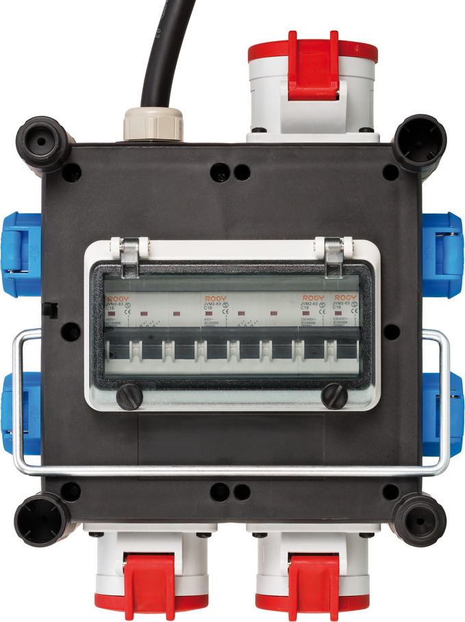 BRENNENSTUHL Stromverteiler kompakt BSV 3-32A / TPE 2m H07RN-F5G4.0 CEE32A+2x16A