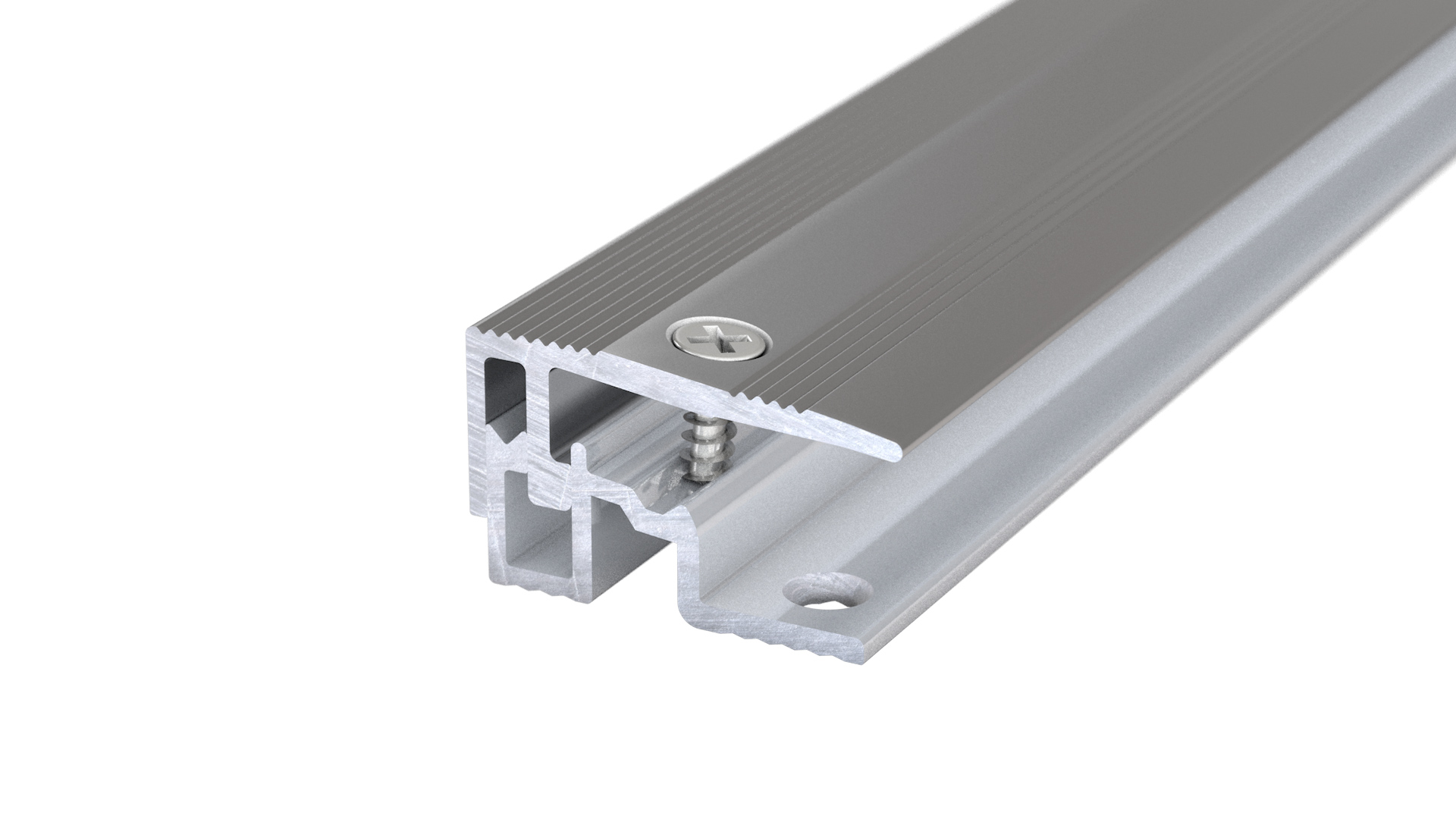 CARL PRINZ GMBH & CO. KG - GOCH PS 400 Abschlussprofil Nr. 404 28mm 90cm Edelstahl poliert Beläge 7-17,5mm
