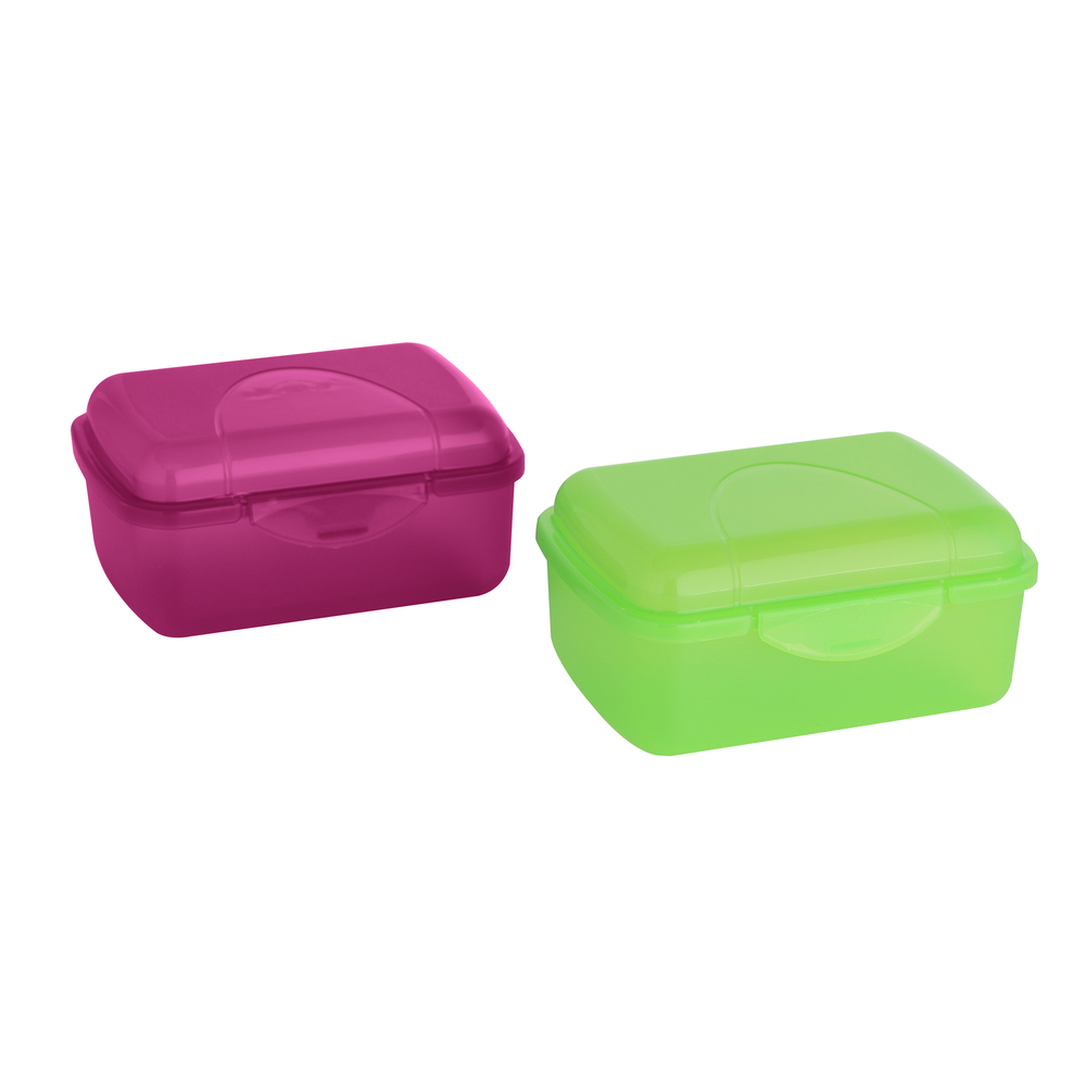  - WESEL Klipp-Box 12x8x6cm farbig sortiert Top Hit