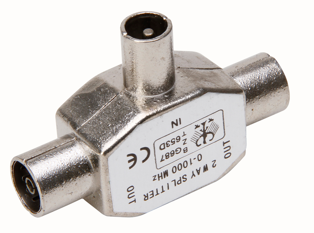 KOPP GMBH Radio-Stecker 2-fach Metall 