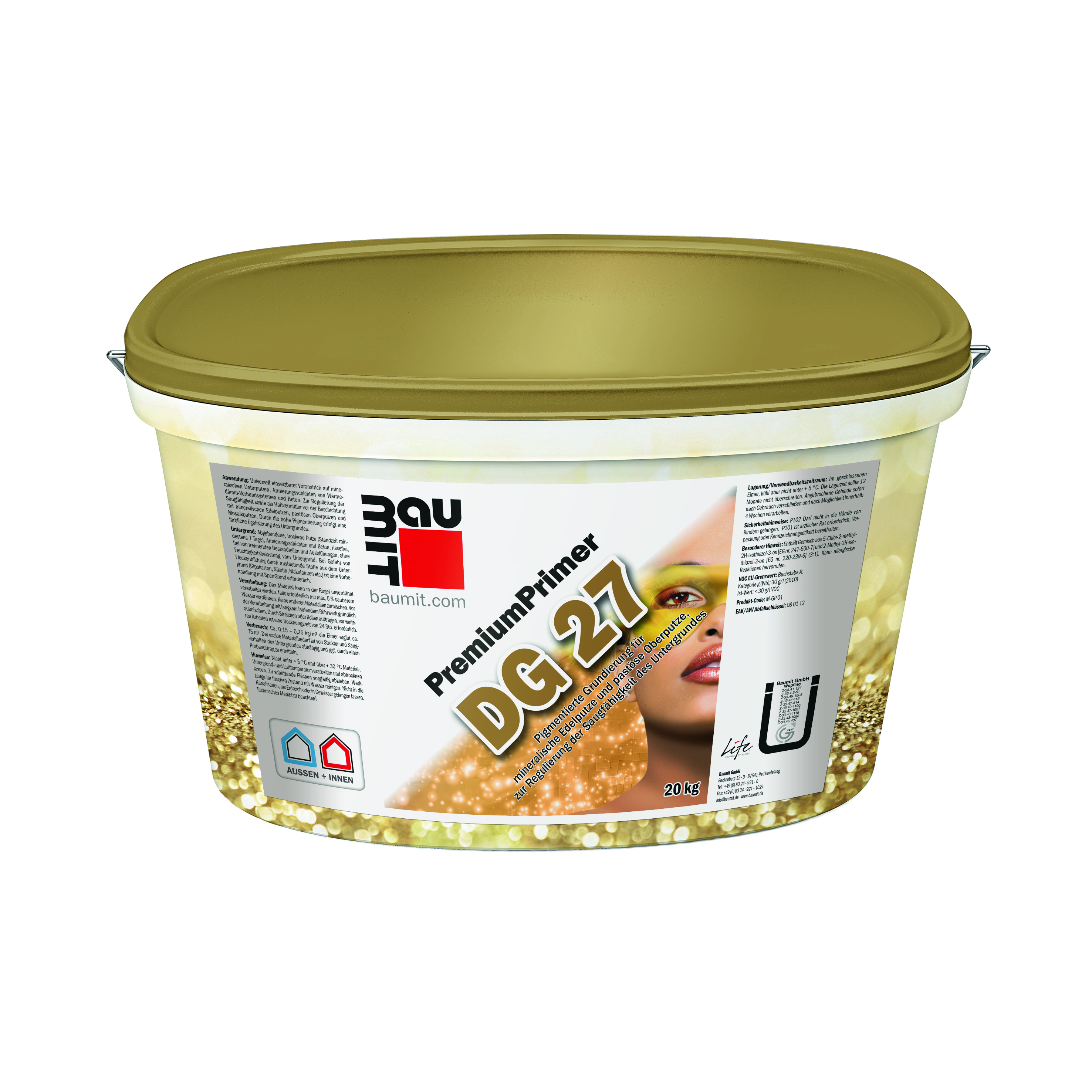 BAUMITBAYOSAN PremiumPrimer DG 27 weiß 20kg 