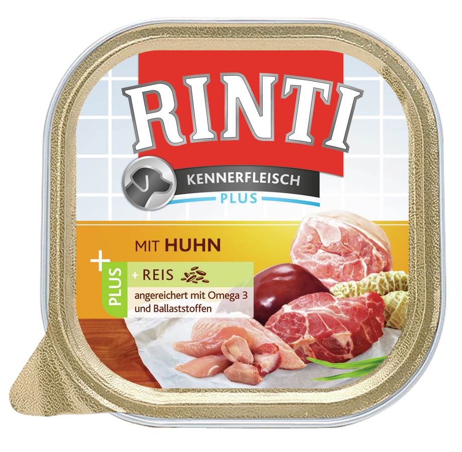  - MÜNSTER Fin Rinti SA Ken.fl. Huhn&Reis 300g Kennerfleisch