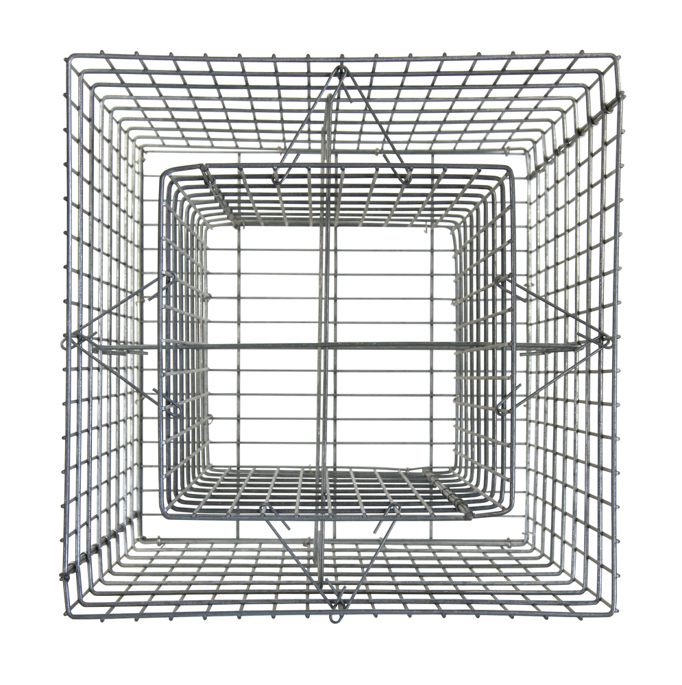 BELLISSA HAAS GMBH Gabionen Pflanzsäule 40x40x80 cm inkl. Bewässerungssystem und Substrat