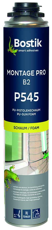 BOSTIK GMBH Montage Pro B2 P545 1K 750ml PU-Pistolenschaum