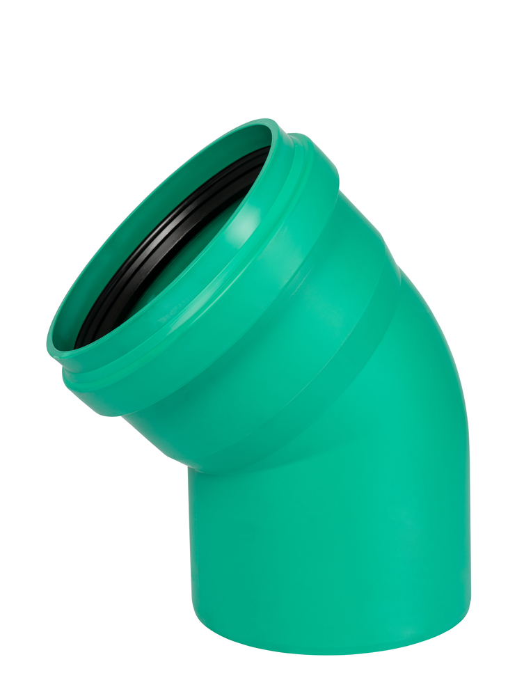 GEBR. OSTENDORF KUNSTSTOFFE KG2000 KGB-Bogen DN/OD 250 45° DIN EN 14758
