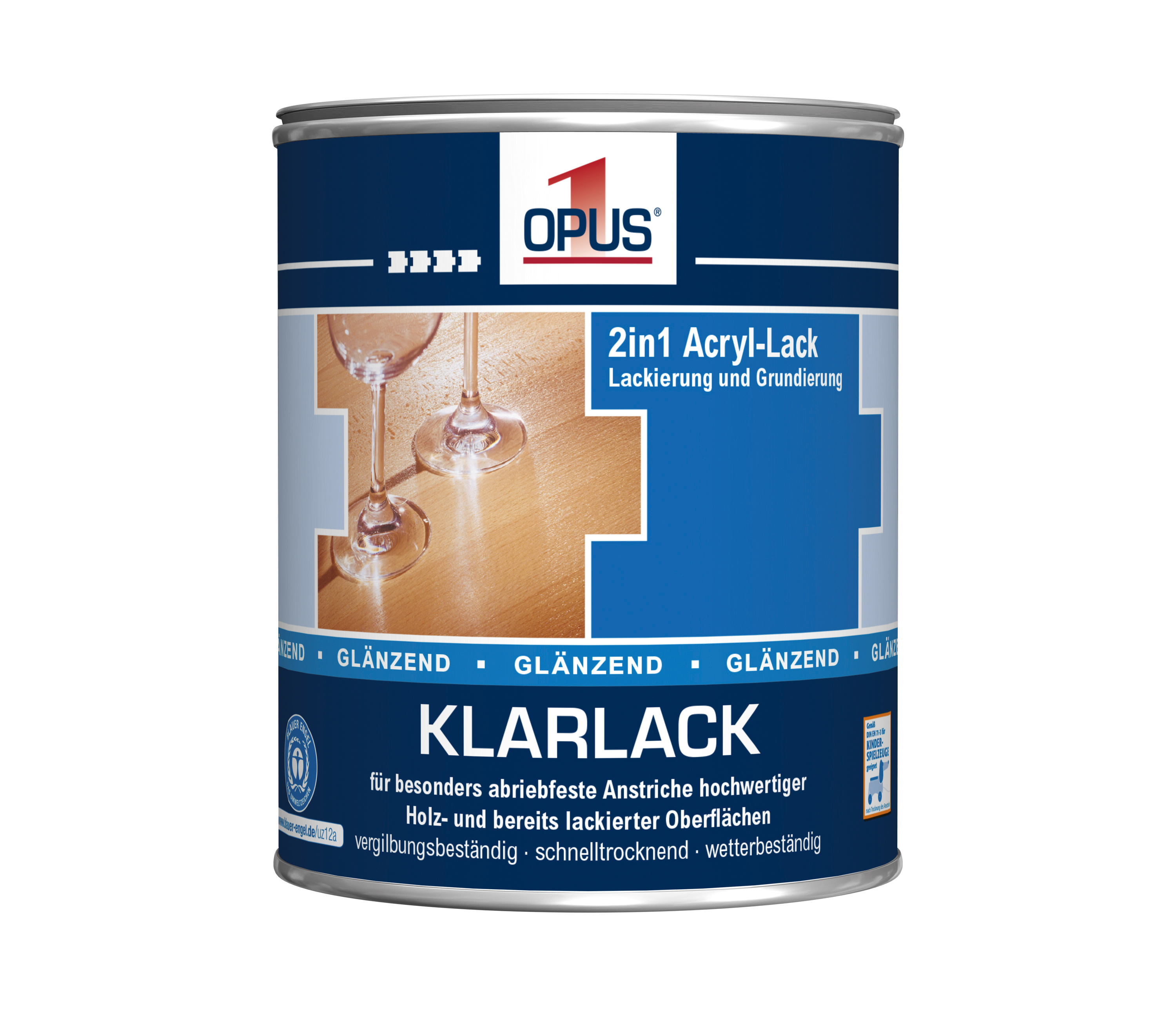 RÜHL FARBEN GMBH  DAW SE OPUS1 Klarlack wv glänzend 0,75L wasserverdünnbar