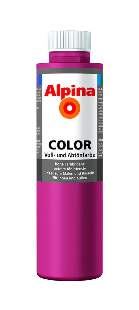 ALPINA FARBEN Abtönpaste Alpina Color Shock.Pink 750ml 