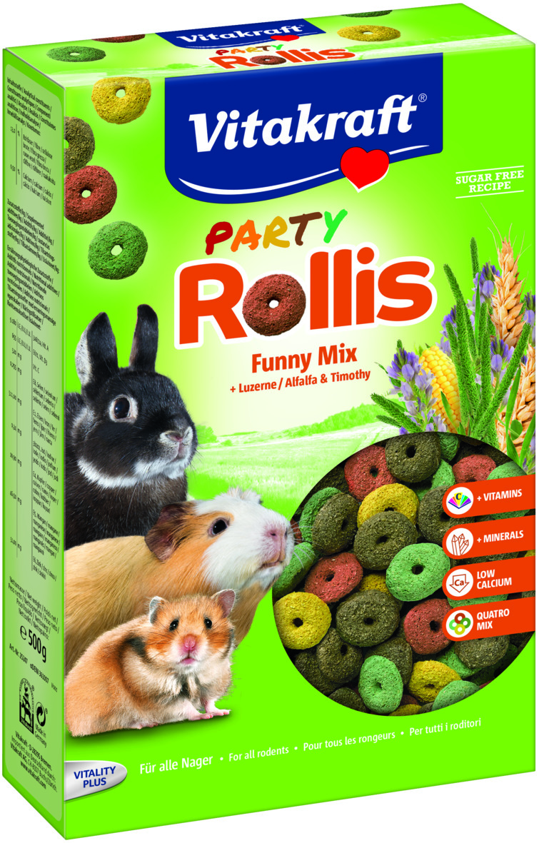 VITAKRAFT Rollis Party Nager 500g 