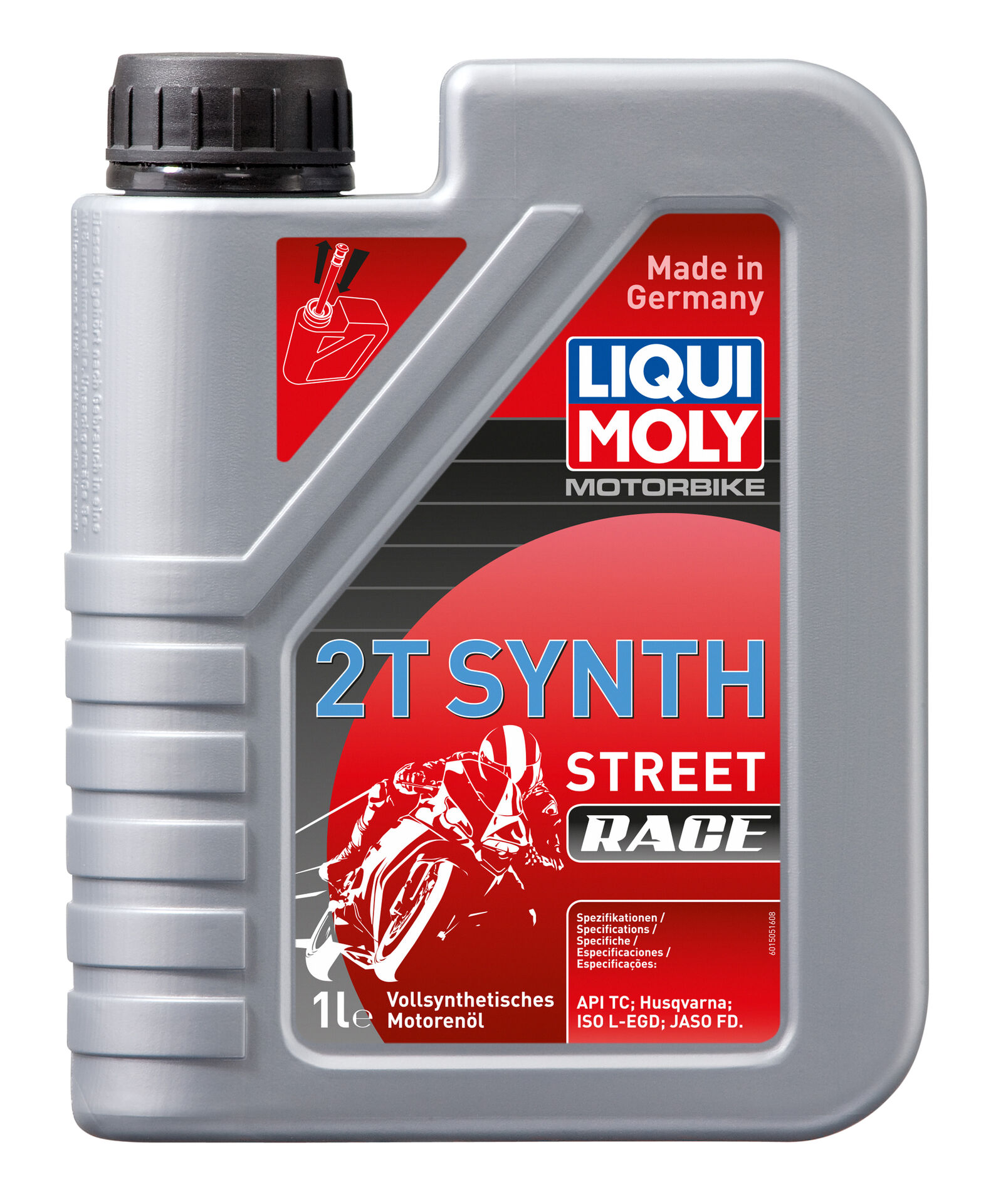 LIQUI-MOLY Motorenöl Motorrad Racing Synth 2T 1 l 