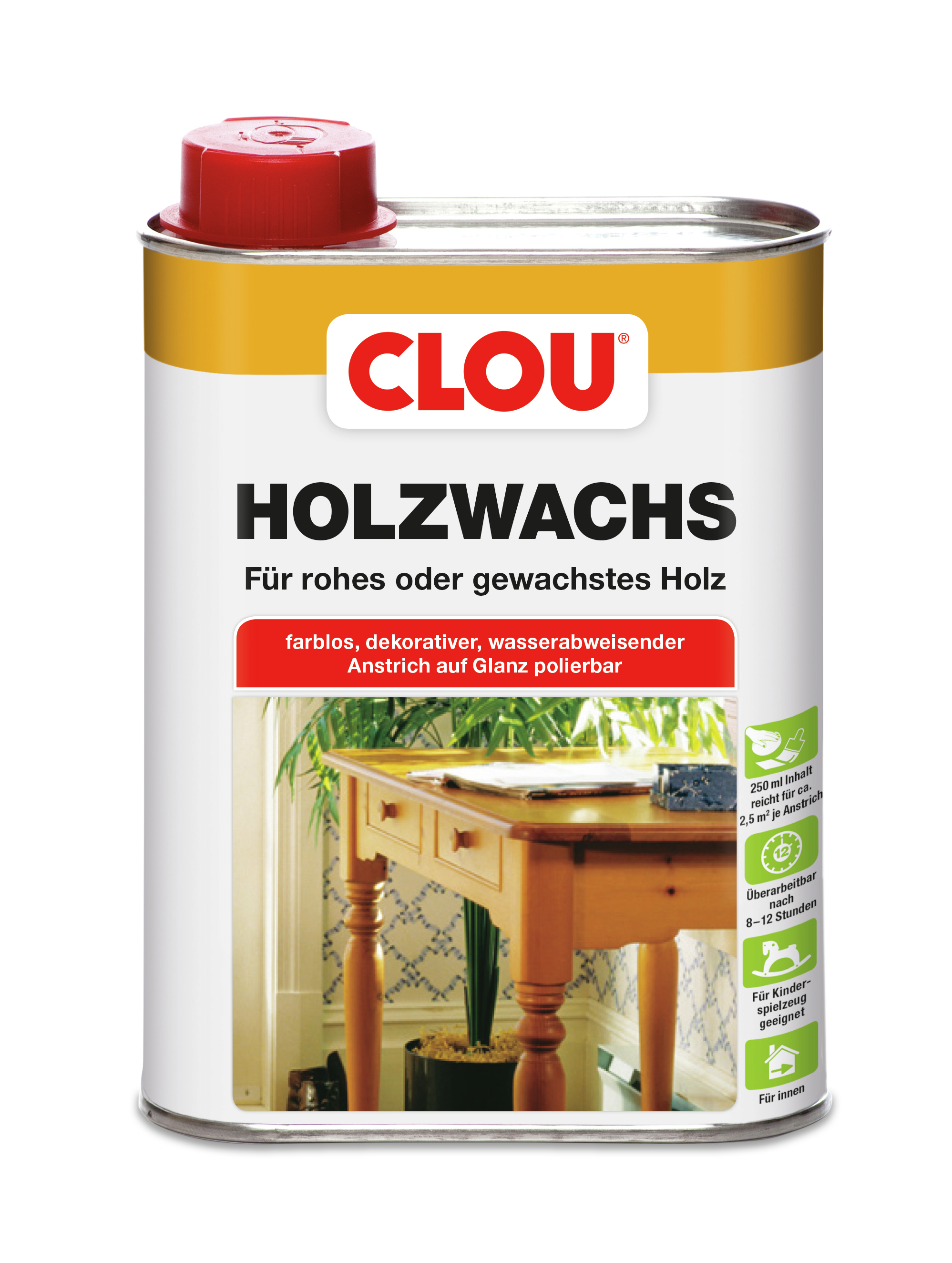 ALPINA FARBEN HolzWachs W 1 250ml farblos 