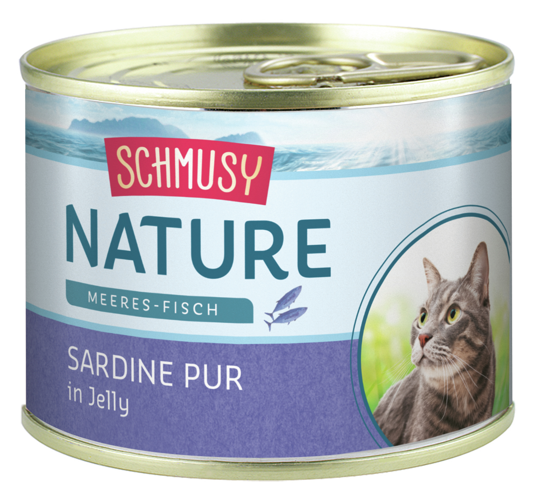 BTG BETEILIGUNGS GMBH Fin Schmusy DS Nat. F. Sardine pur 185g Fisch