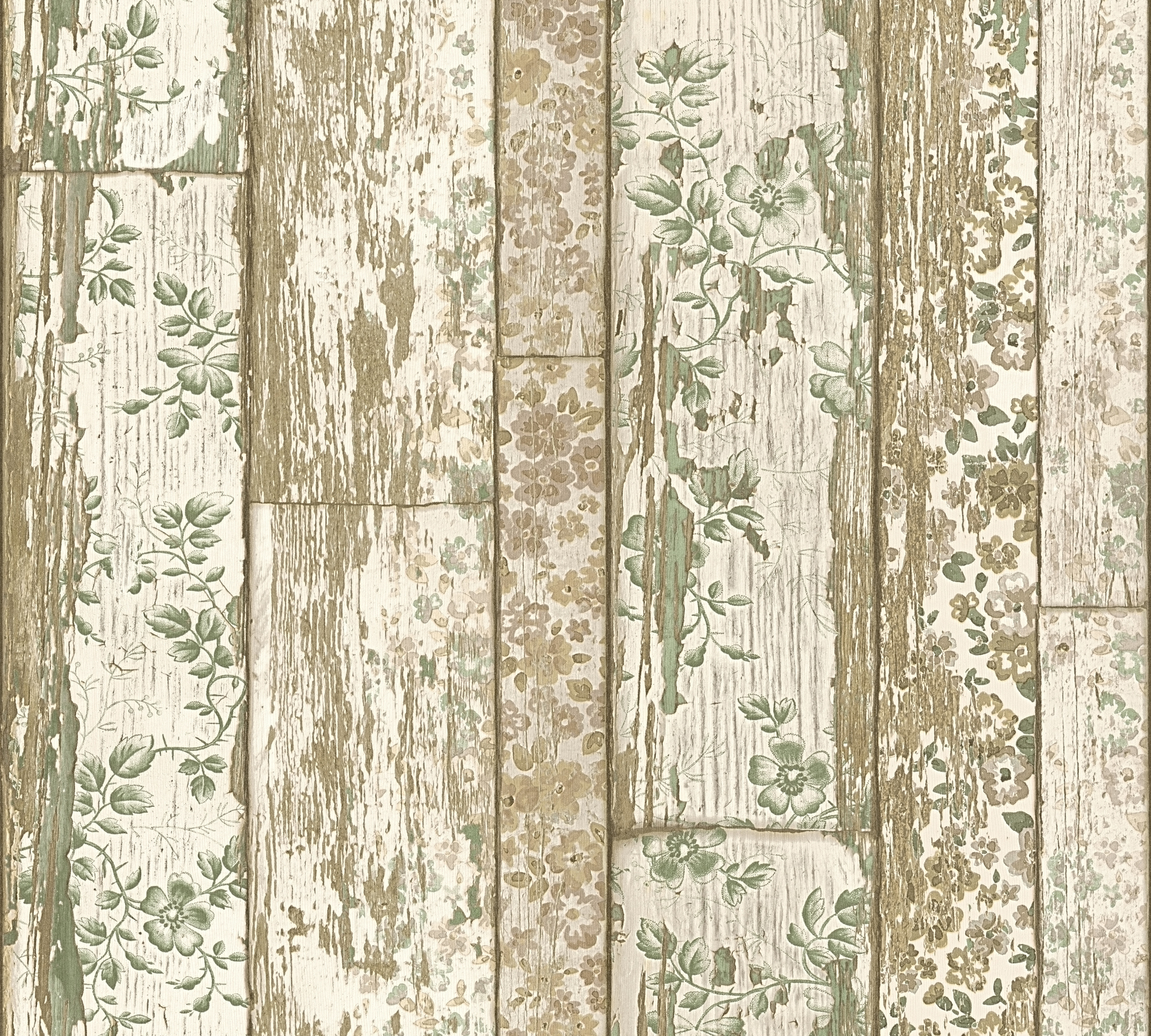 A.S. CREATION TAPETEN AG Vliestapete A.S. Création Neue Bude 2.0 Holz mit Blumen