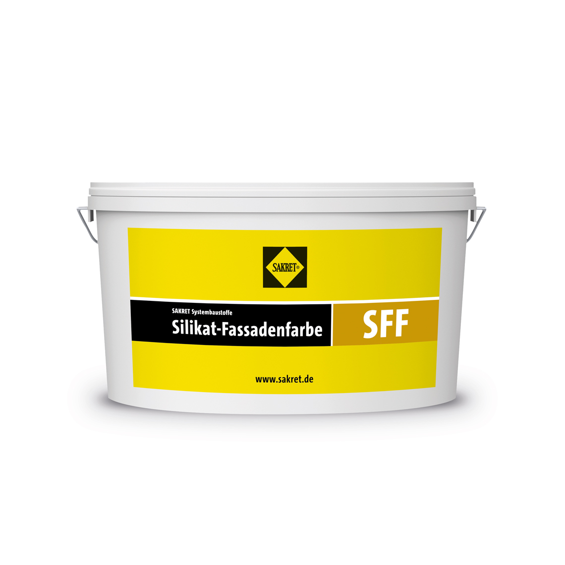SAKRET TROCKENBAUSTOFFE EUROPA GMBH & CO Silikat Fassadenfarbe SFF weiß 15l 