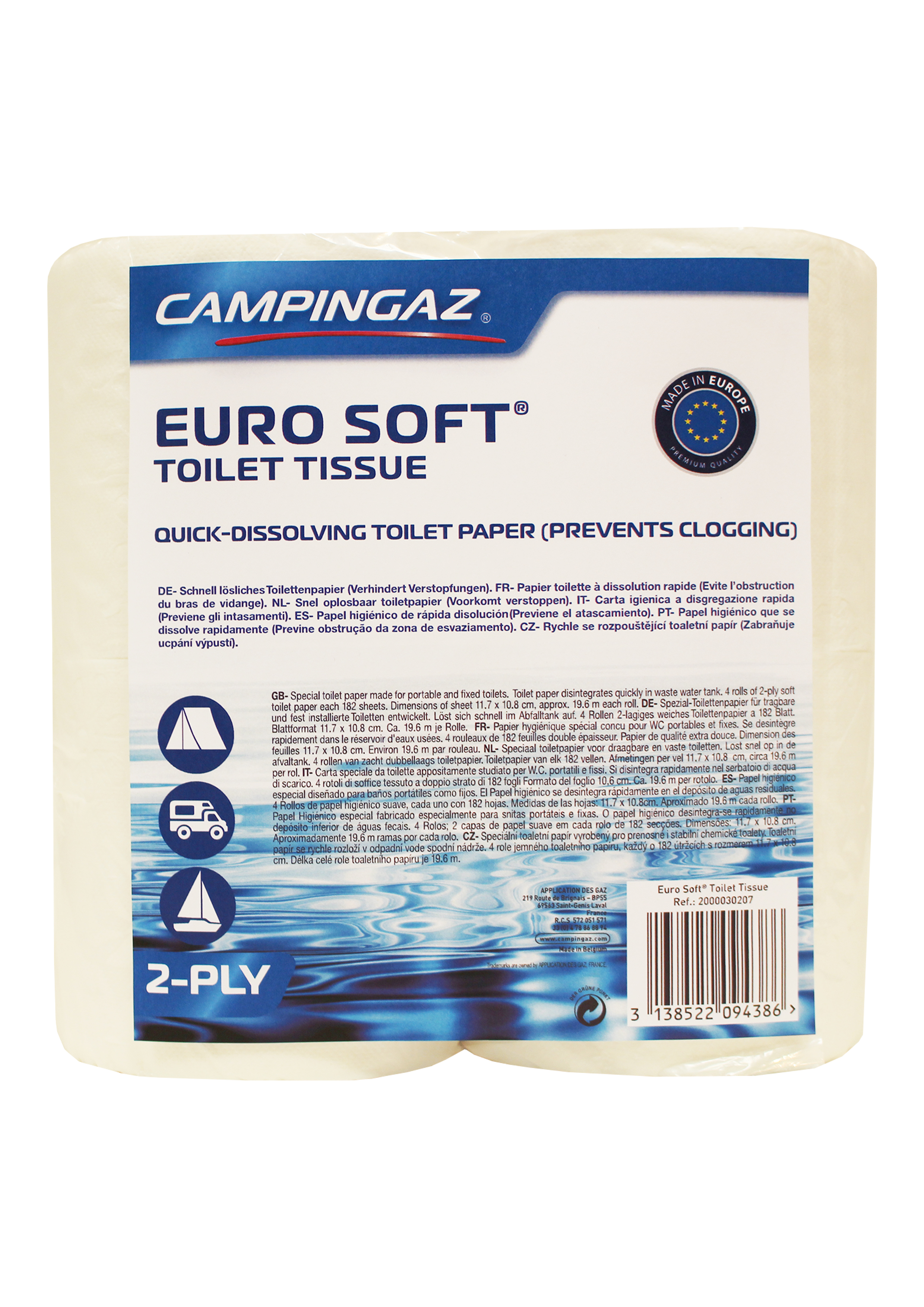 CAMPING GAZ Euro Soft Toilettenpapier Campingaz