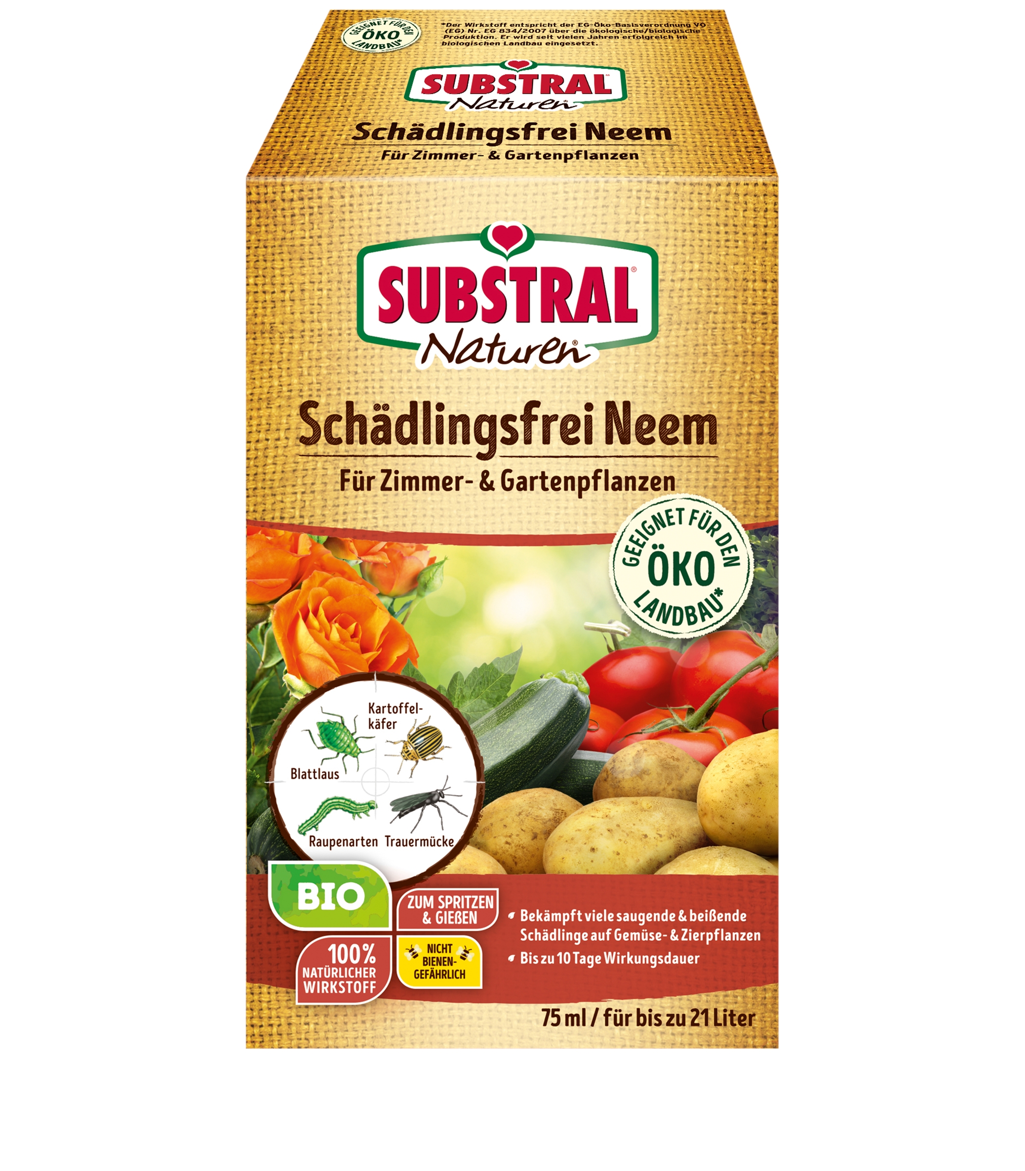 BEISELEN GMBH Naturen Bio Schädlingsfrei Neem 75ml Substral